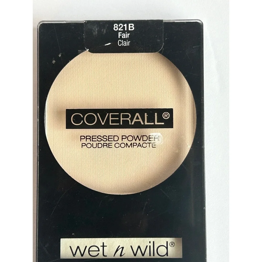 Wet n Wild Coverall Pressed Powder 821B Fair Radiant Finish 0.26oz New